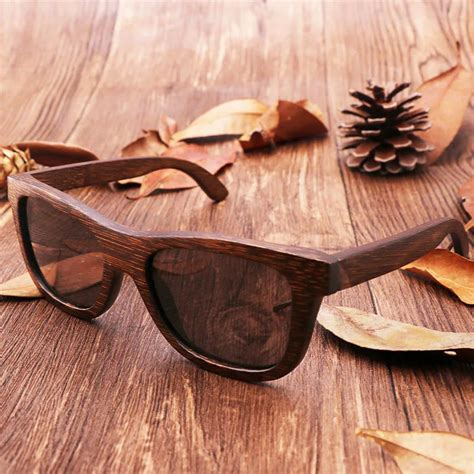 bamboo wooden sunglasses